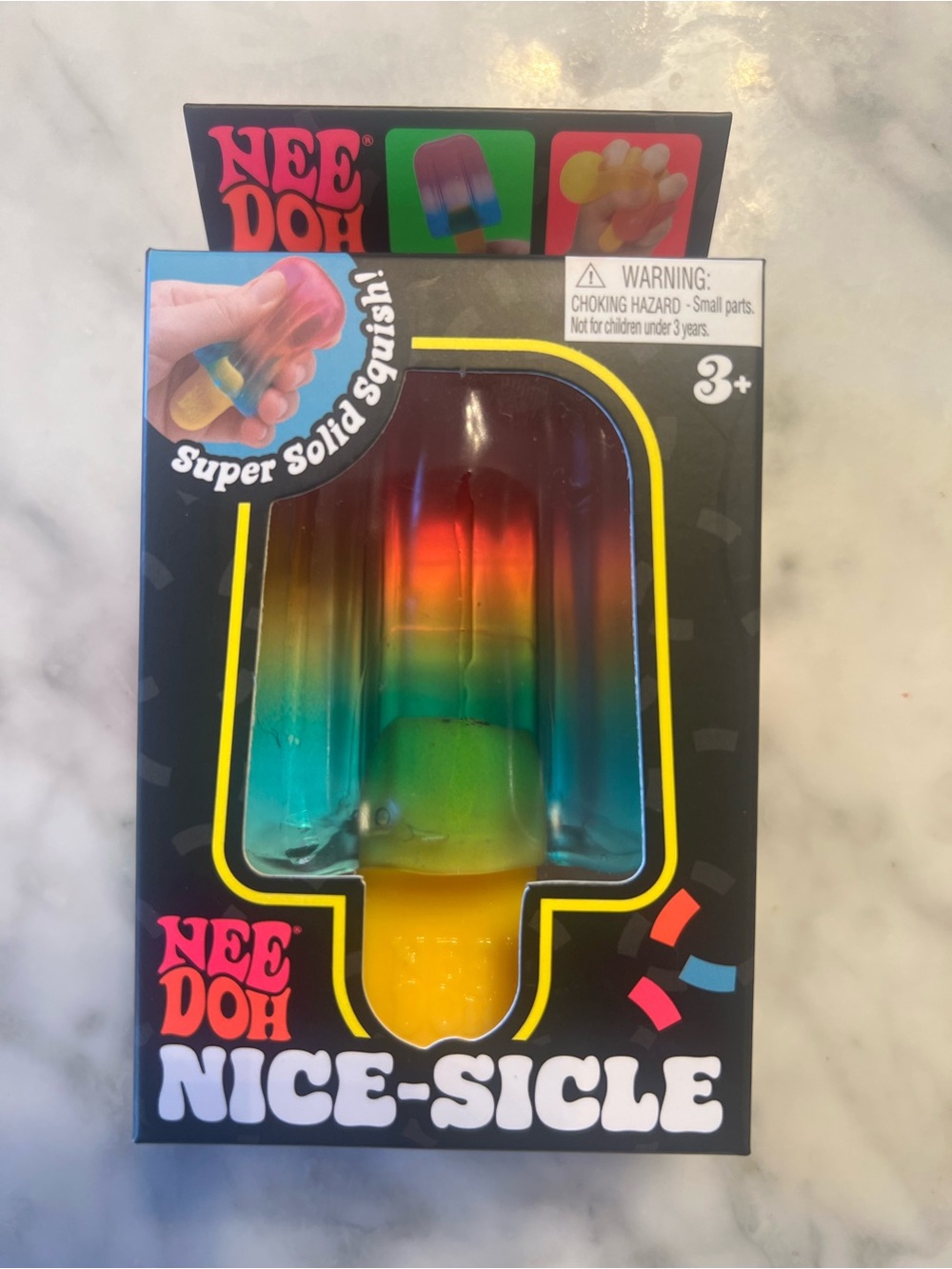 Nee doh Nice-Sicle Multi-Color Super Solid Squish Toy